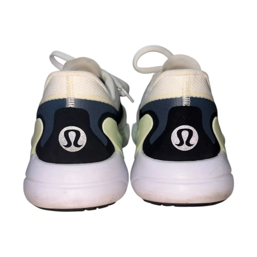 Lululemon Women’s Blissfeel 2 Running Shoe White/Black/Kohlrabi Green Size 11 - Picture 9 of 10